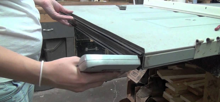 damaged steel door repair Vincent